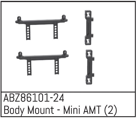 Absima Body Mount - Mini AMT (2 St.) ABS-ABZ86101-24