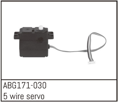 5-Wire Steering Servo (2.2KGS) incl. Servo Horn