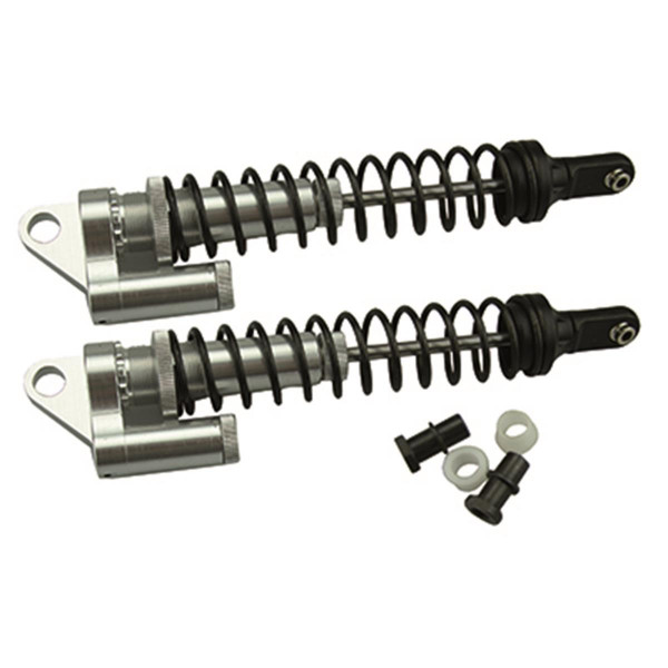 054010 Stoßdämpfer hinten Aluminium, 2 Stück