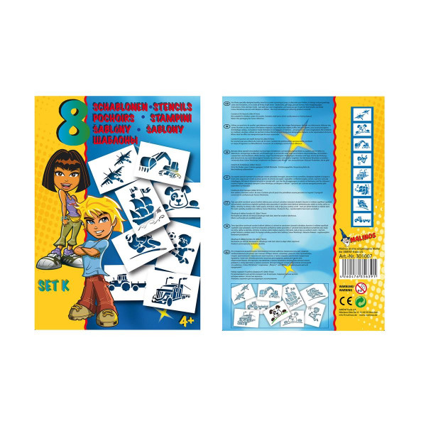 BloPens Schablonen Set K Technik / Boys