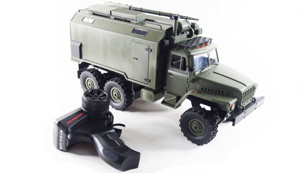 Günstiger ferngesteuerter RC Militär Truck 6WD