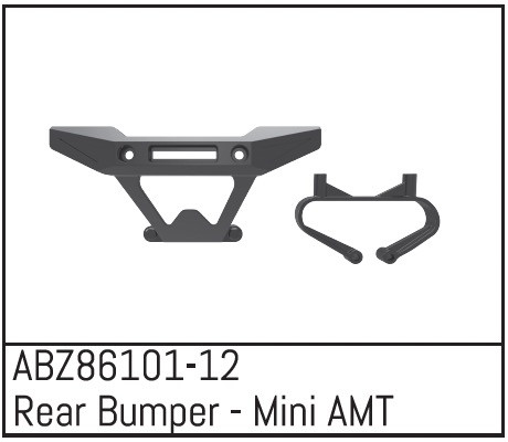 Absima Rear Bumper - Mini AMT ABS-ABZ86101-12