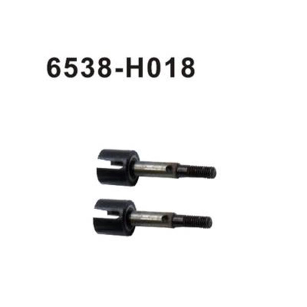 6538-H018 Radachse vorne 2 Stück