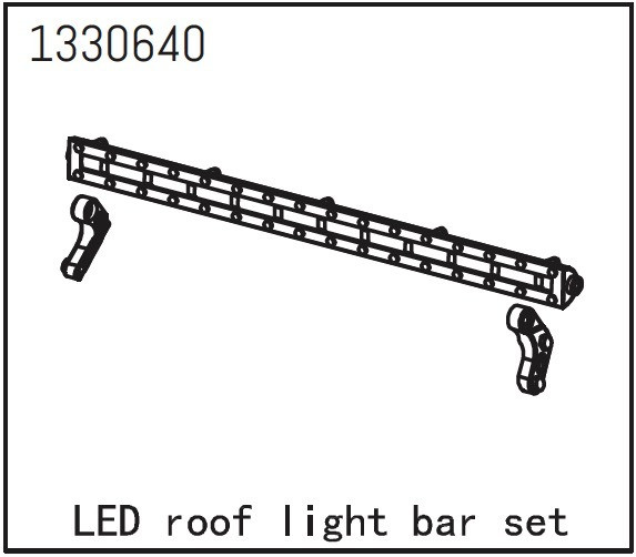 Absima LED Dachlichtleistenset - Yucatan ABS-1330640