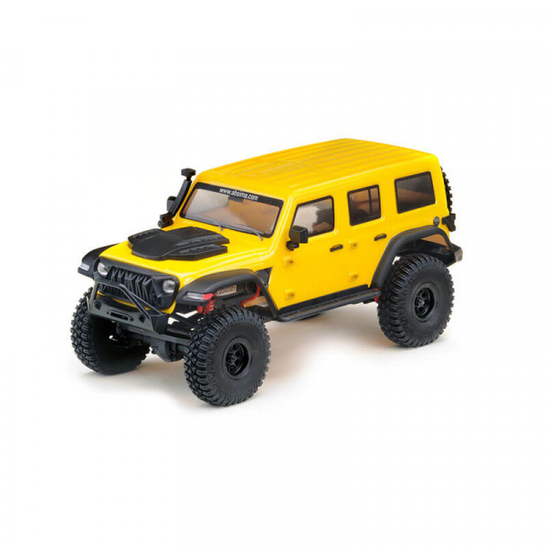 Absima Micro RC Crawler Jeep-Yellow 1/18 RTR 18024
