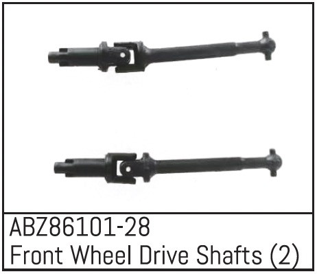 Absima Front Wheel Drive Shafts - Mini AMT (2 St.) ABS-ABZ86101-28