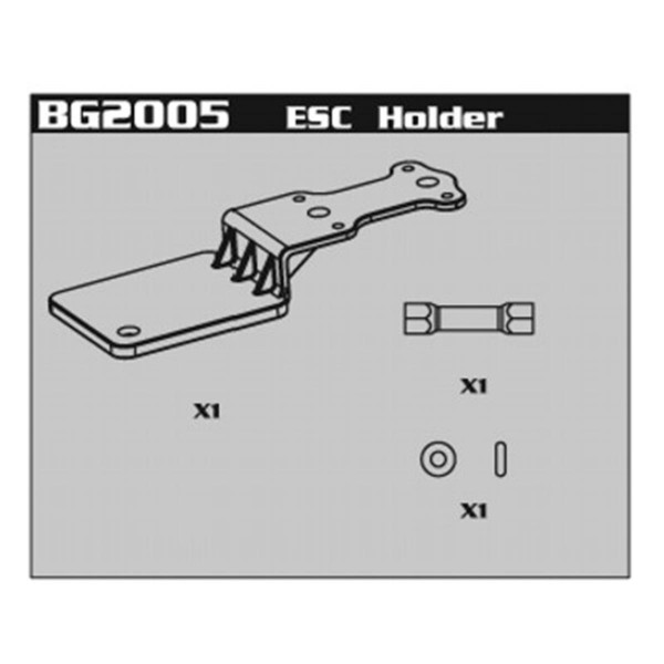 BG2005 ESC Holder