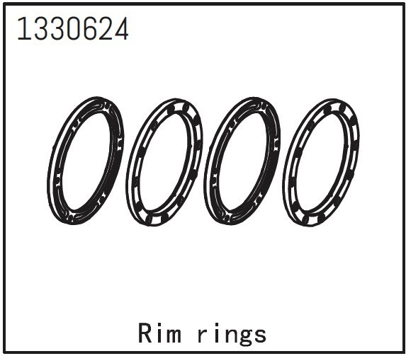 Absima Felgenringe (2 St.) - Yucatan ABS-1330624