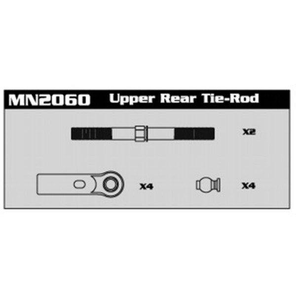 MN2060 Upper Rear Tie-Rod
