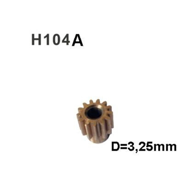 H104A Motorritzel 13Z D=3,25mm