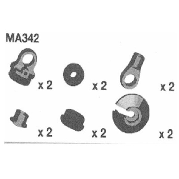 MA342 Kunststoff-Dämpferteile AM10SC