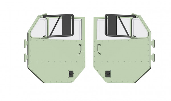 Türen, Fahrerkabine grün für 8x8 Truck