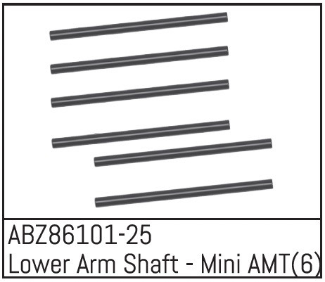 Absima Lower Arm Shaft - Mini AMT (6 St.) ABS-ABZ86101-25