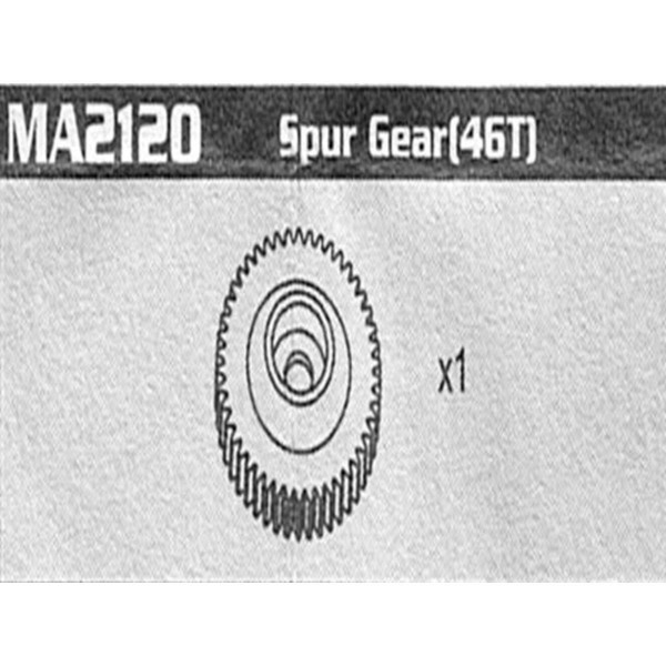 MA2120 Spur Gear (46T) Raptor