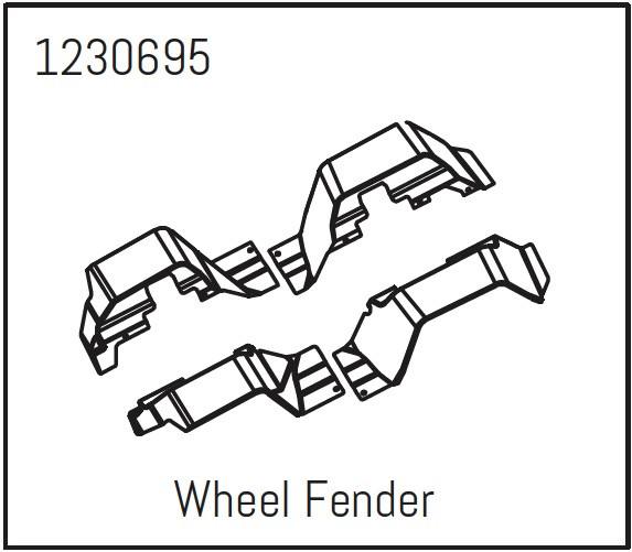 Absima Wheel Fender Set - Khamba