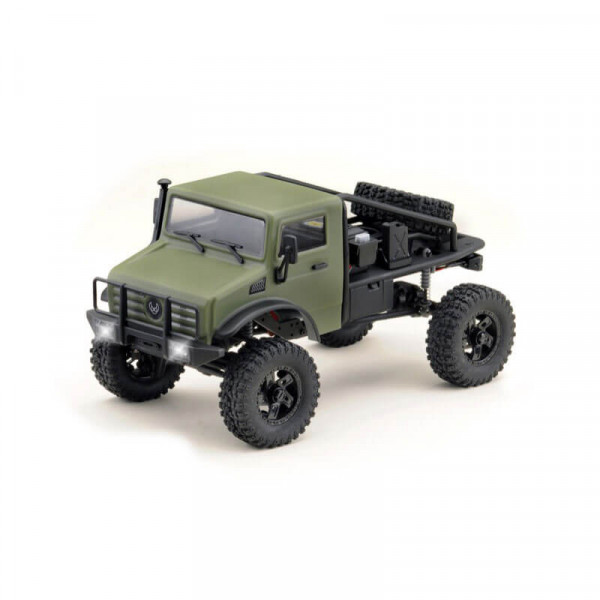 Absima RC Mini Crawler 1/18 Pro Trail Hunter Matt Army Grün RTR 18030