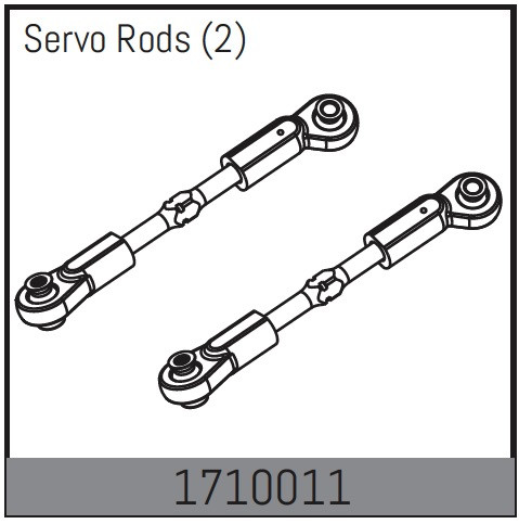 Absima Servostangen (2 St.) Mamba Rock Racer 1/7 ABS-1710011