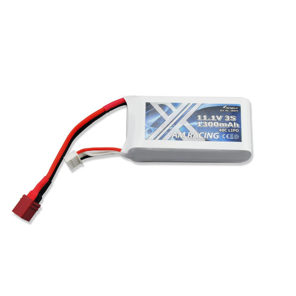 LiPo Akku 3S 11,1V 1300mAh 40C Softcase, DEANS