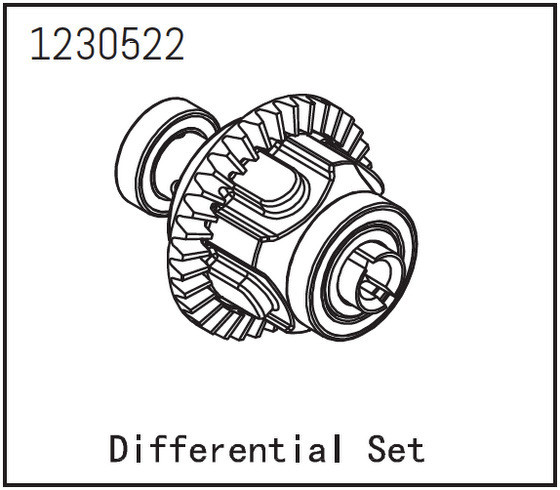 Absima Differential komplett