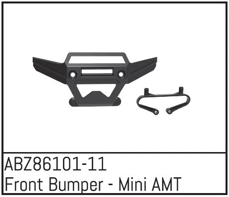 Absima Front Bumper - Mini AMT ABS-ABZ86101-11