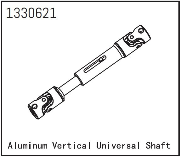 Absima Gelenkwelle aus Aluminium vertikal  - Yucatan ABS-1330621