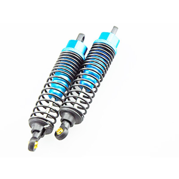 106004 Stoßdämpfer Aluminium blau eloxiert, 2 Stück