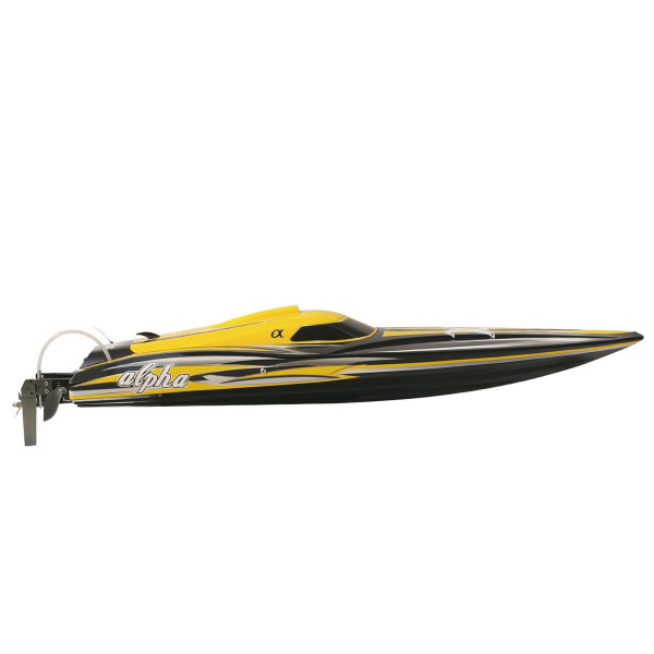 Brushless RC Speedboot 4-6S gelb/schwarz