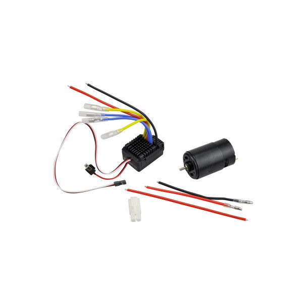 Brushed Motor+ Regler Combo 1:10 Crawler