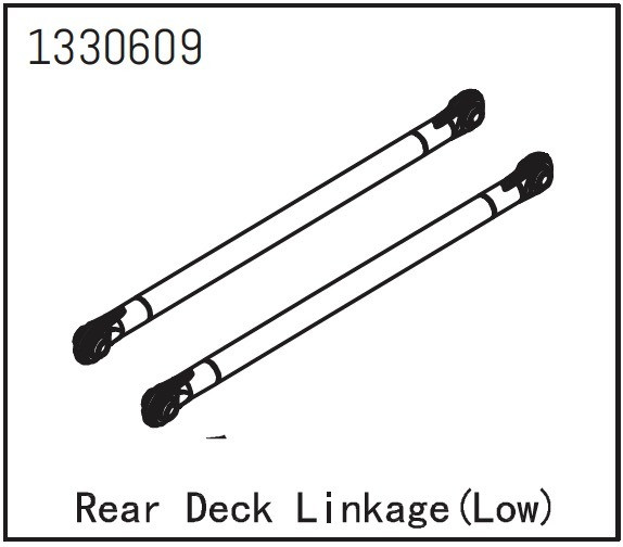 Absima Linkset hinten/unten (2 St.) - Yucatan ABS-1330609