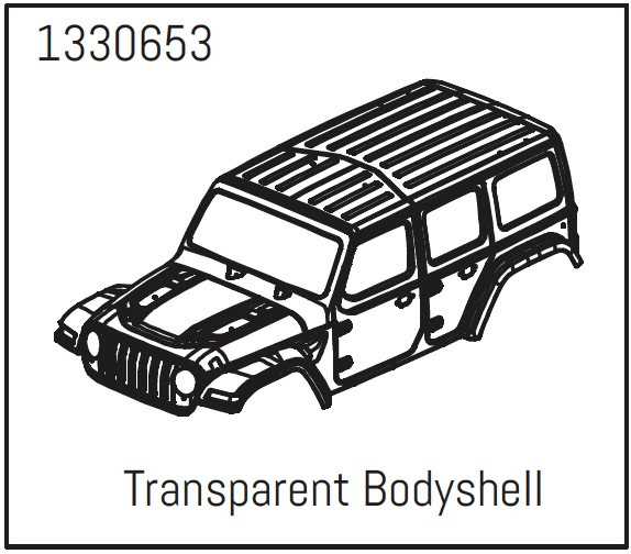 Absima Karosserie klar - Yucatan ABS-1330653