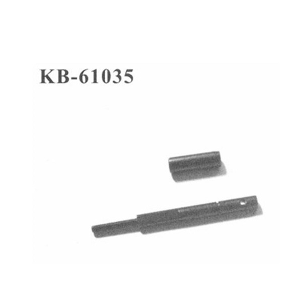 KB-61035 Welle für Rutschkupplung + Getriebe