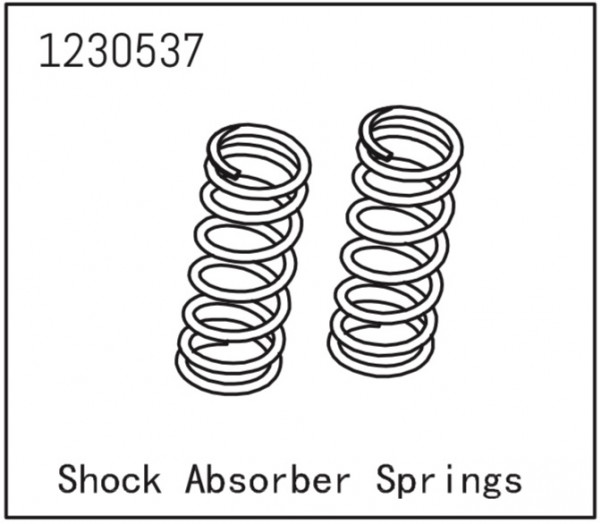 Absima Stoßdämpferfeder 7T (2 St.)