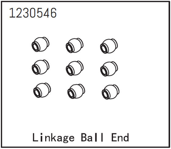 Absima Link-Kugelköpfe (9 St.)