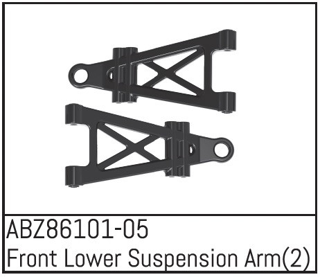 Absima Front Lower Suspension Arm - Mini AMT (2 St.) ABS-ABZ86101-05